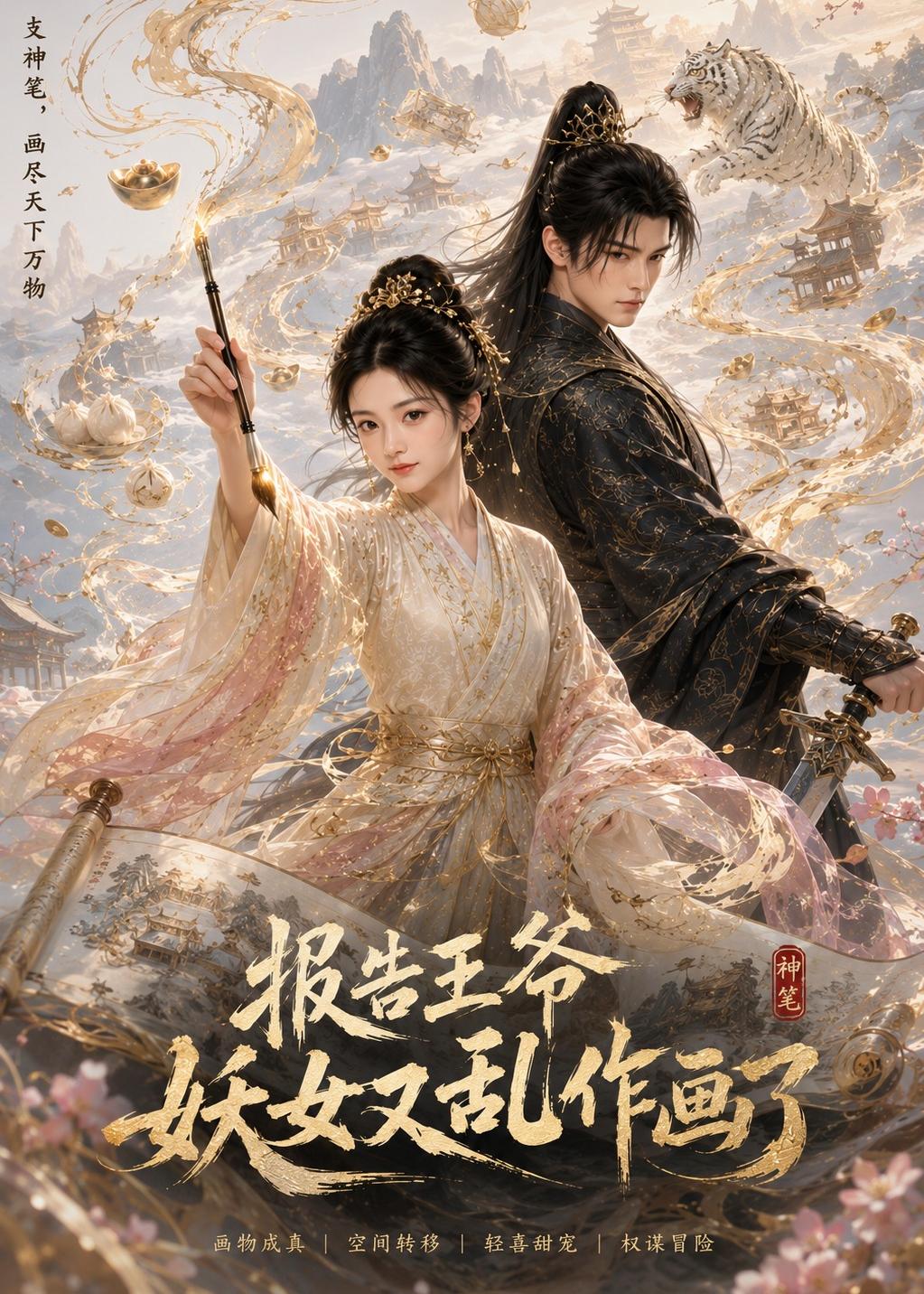 报告王爷妖女又乱作画了