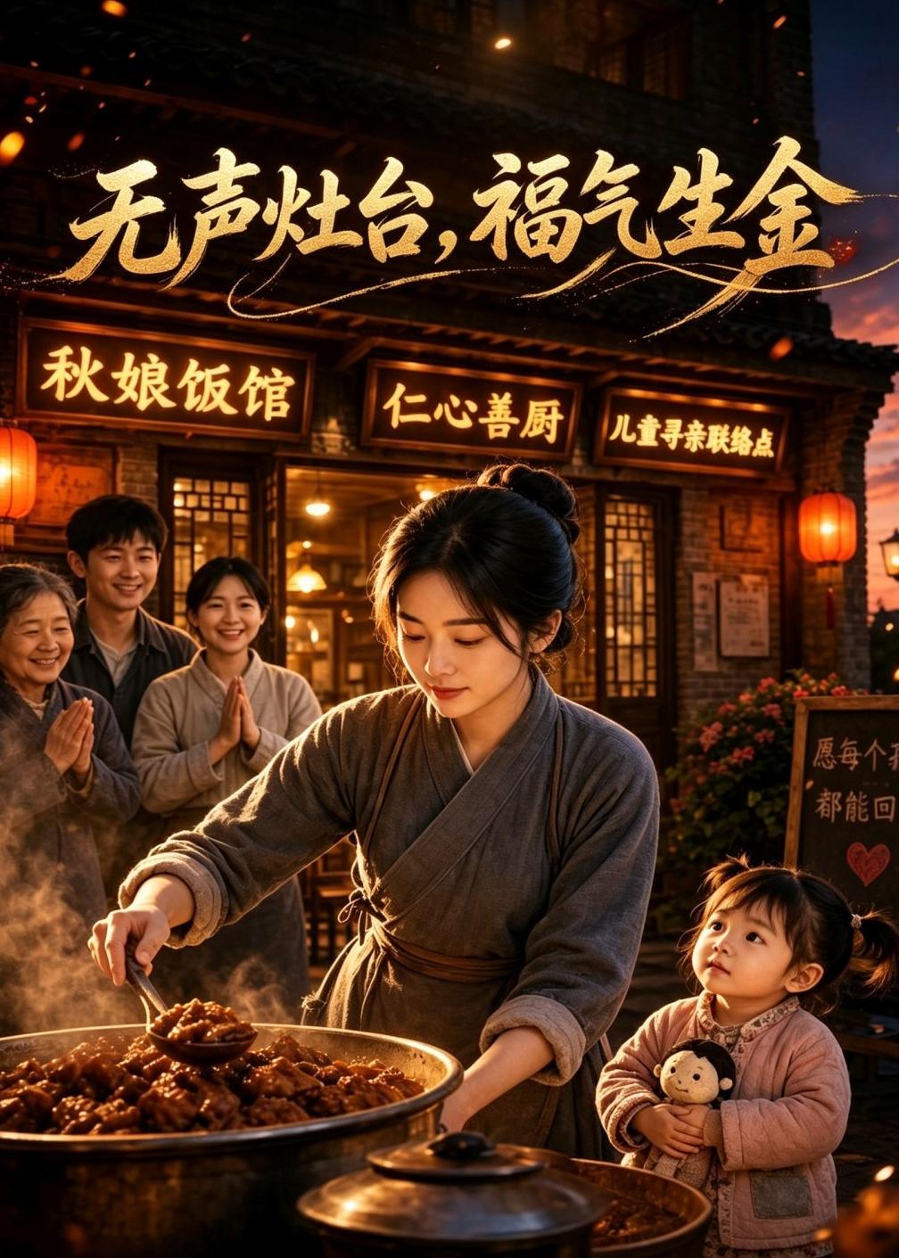 无声灶台，福气生金