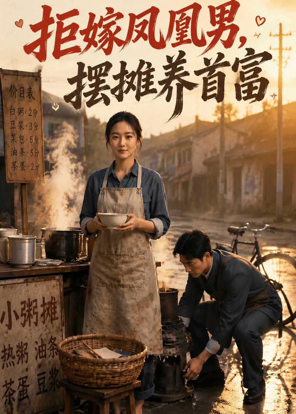 拒嫁风凰男，摆摊养首富