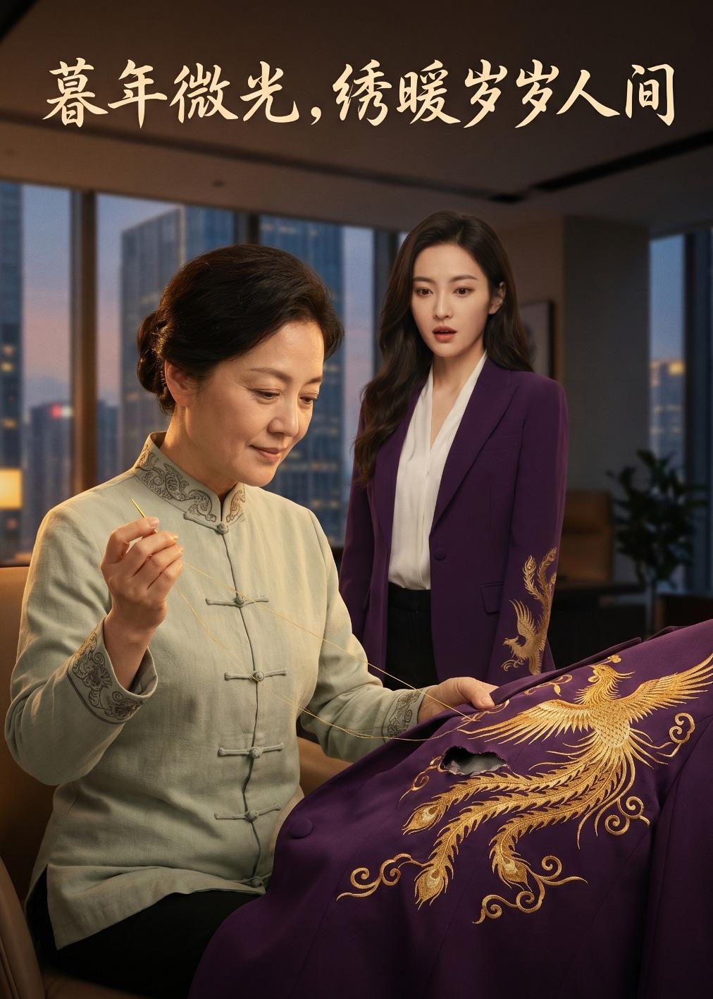 暮年微光，绣暖岁岁人间