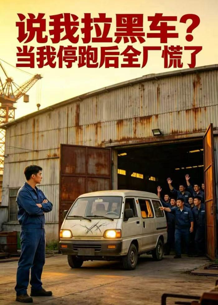 说我拉黑车？当我停跑后全厂慌了