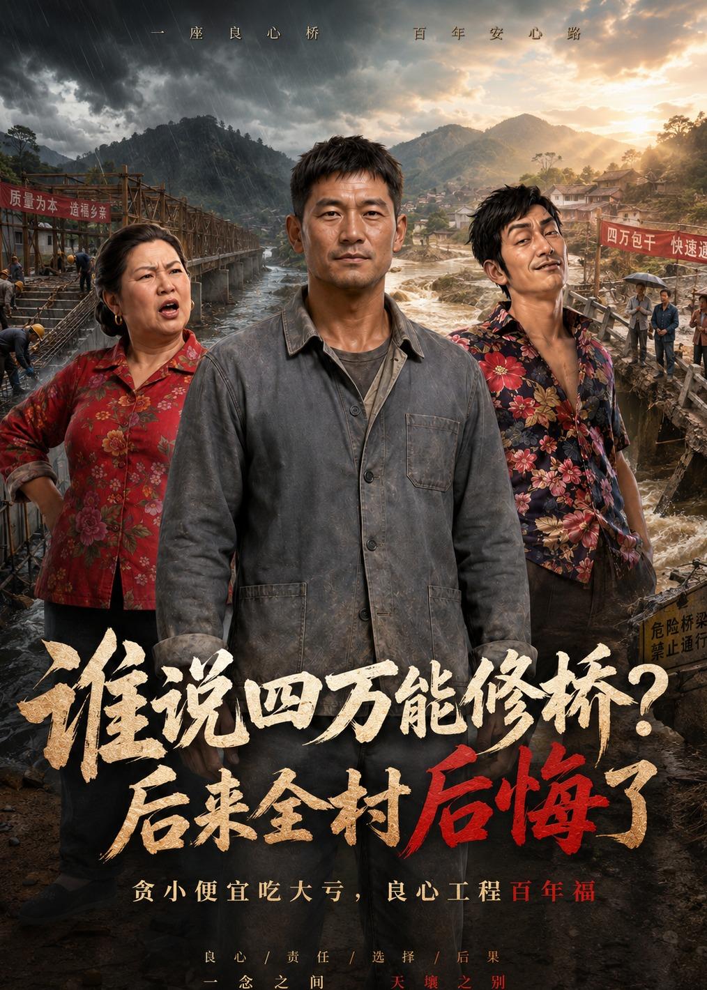 谁说四万能修桥？后来全村后悔了