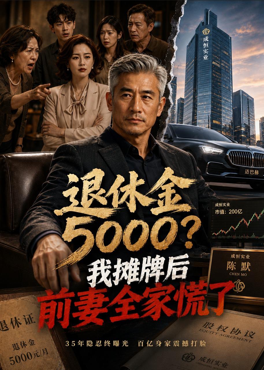 退休金5000？我摊牌后前妻全家慌了