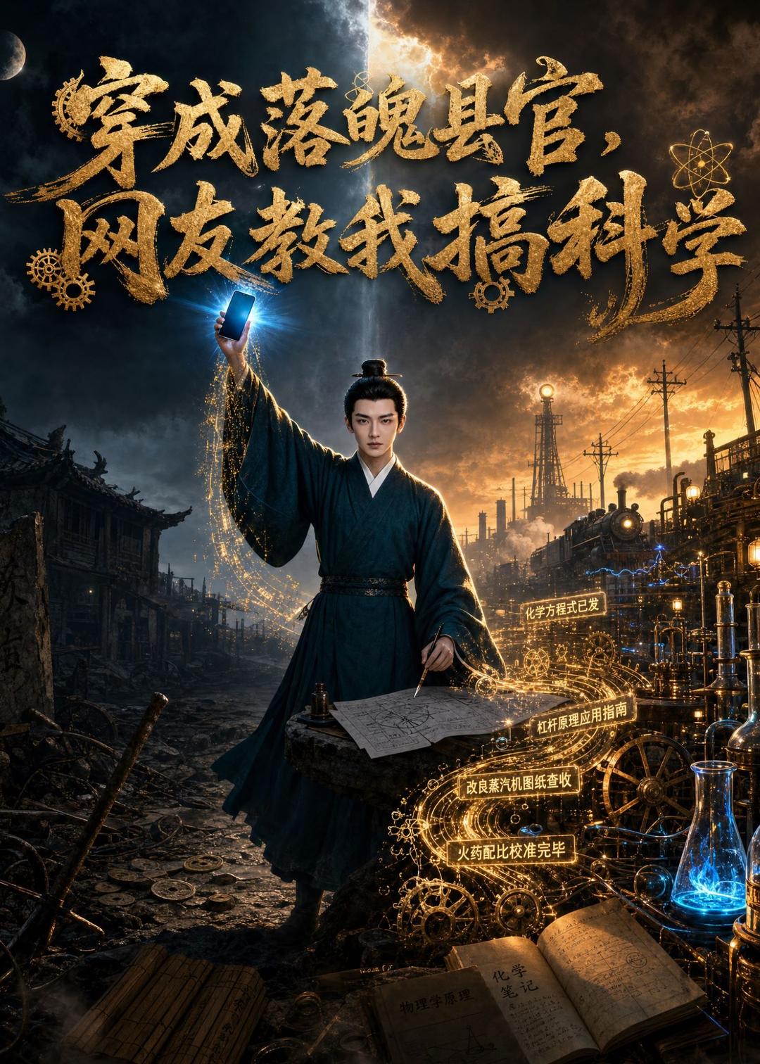 穿成落魄县官，网友教我搞科学