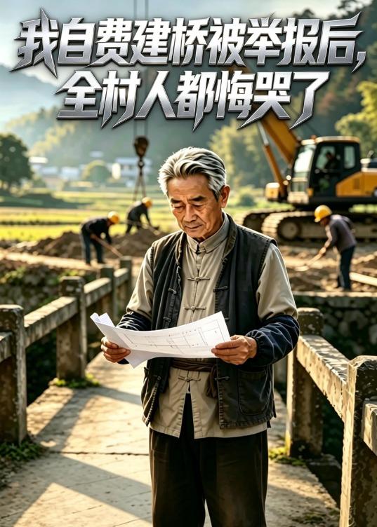 我自费建桥被举报后，全村人都悔哭了