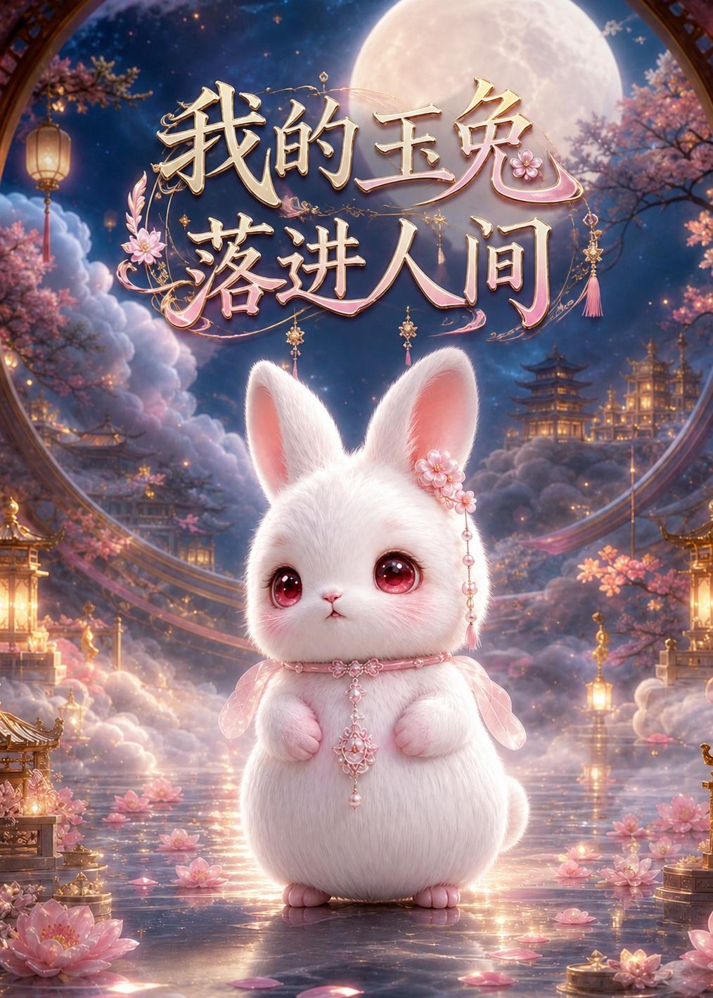 我的玉兔落进人间