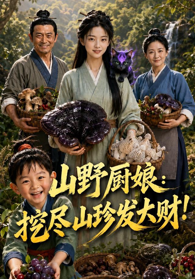 山野厨娘：挖尽山珍发大财