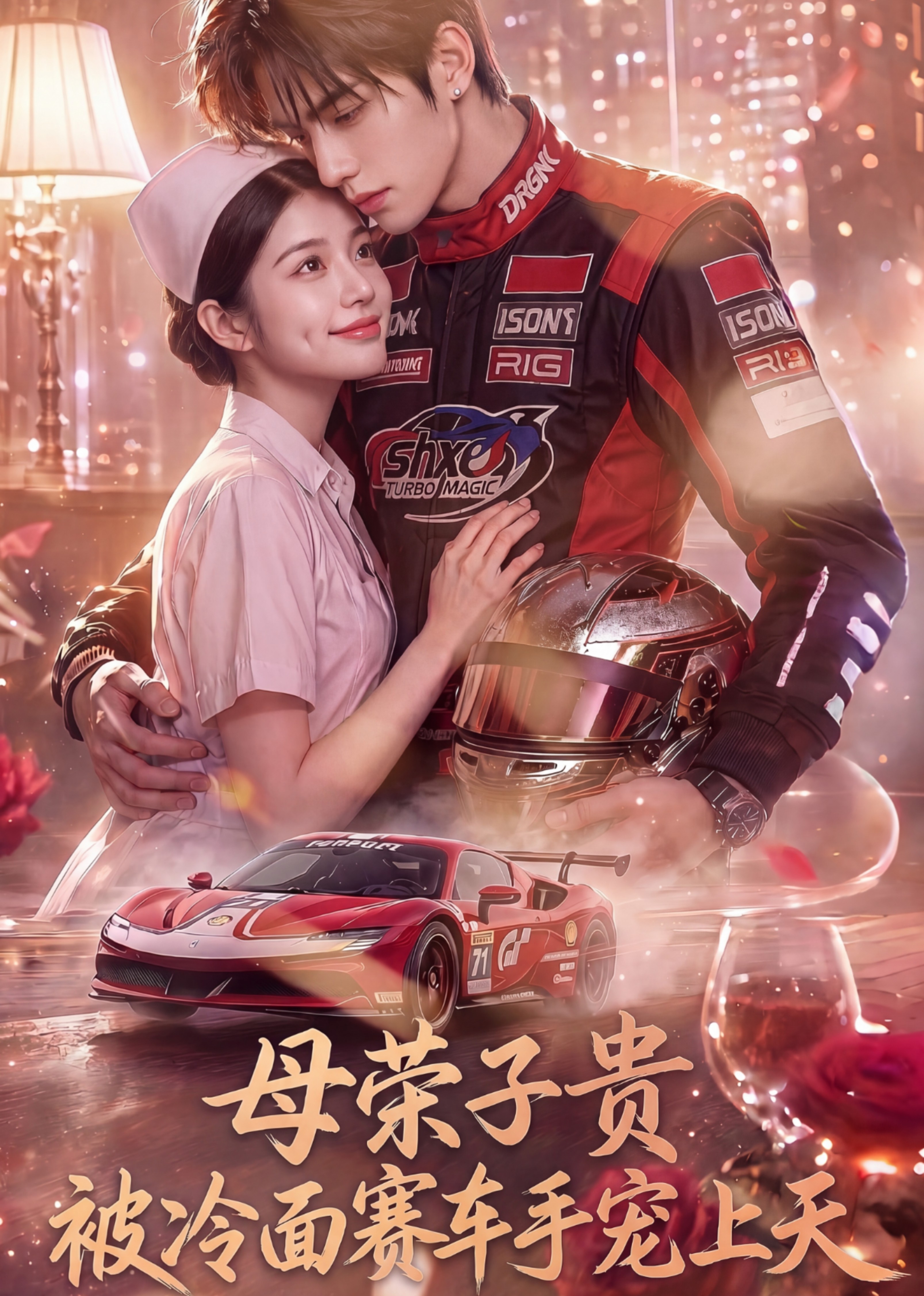 母荣子贵，被冷面赛车手宠上天