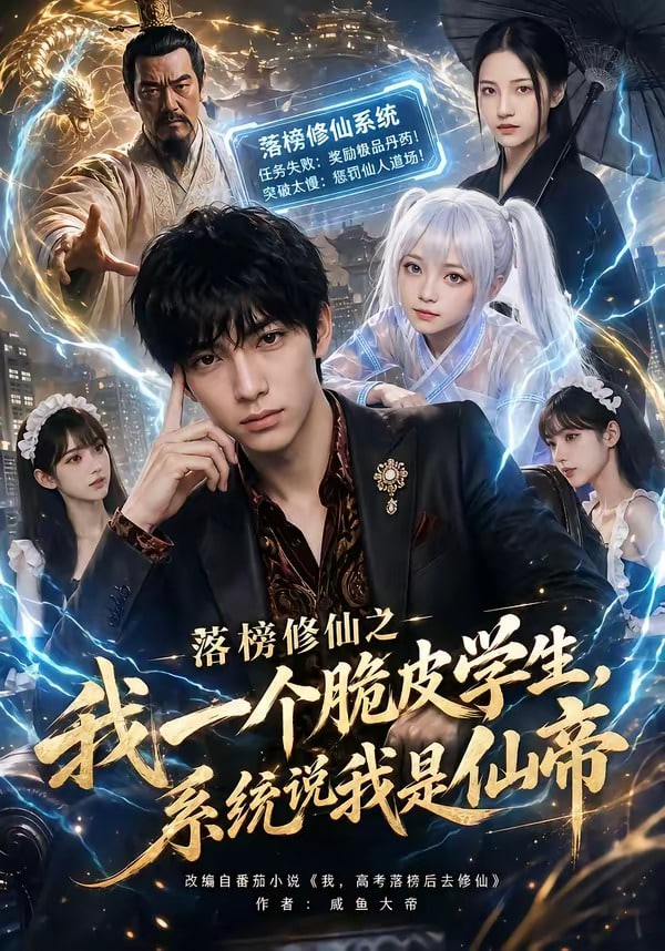 落榜惨仙之我一个脆皮学生，系统说我是仙帝