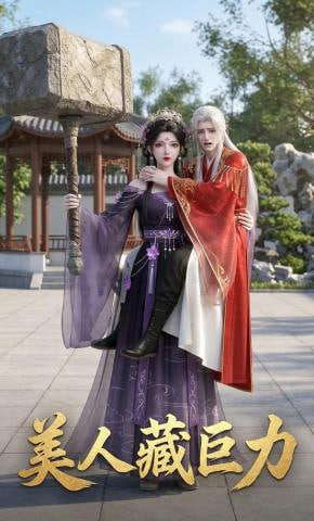美人藏巨力