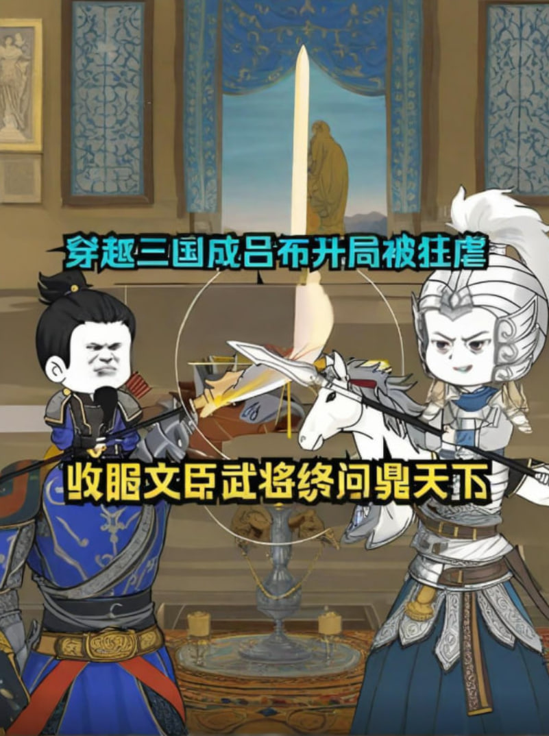 穿越三国成吕布，收服文臣武将最终问鼎天下！