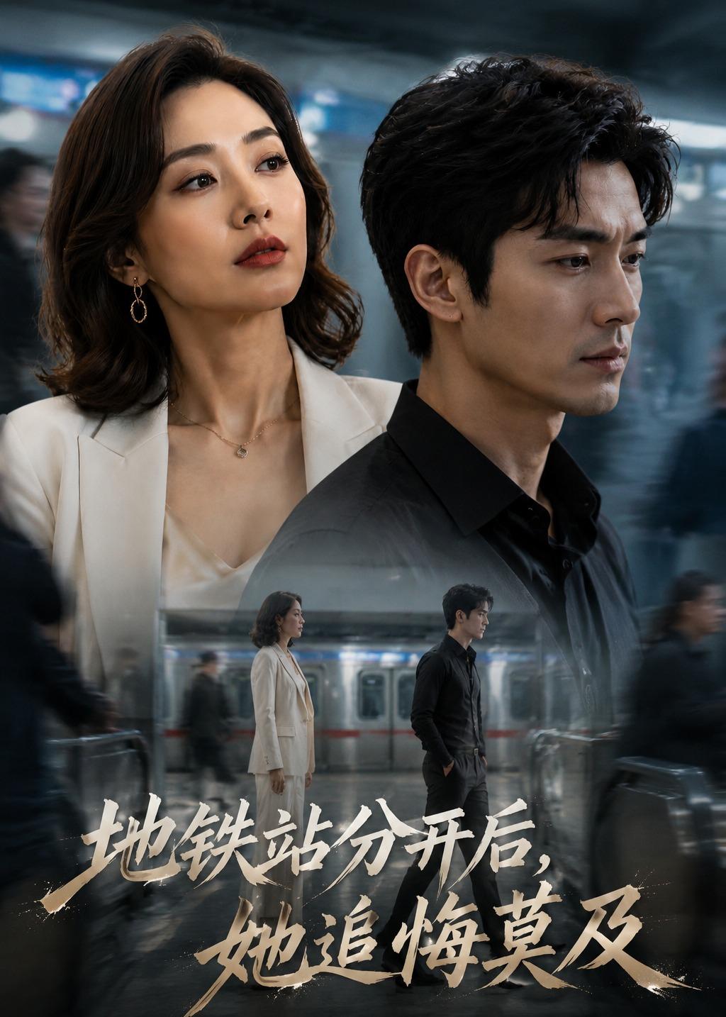 地铁站分开后，她追悔莫及！v